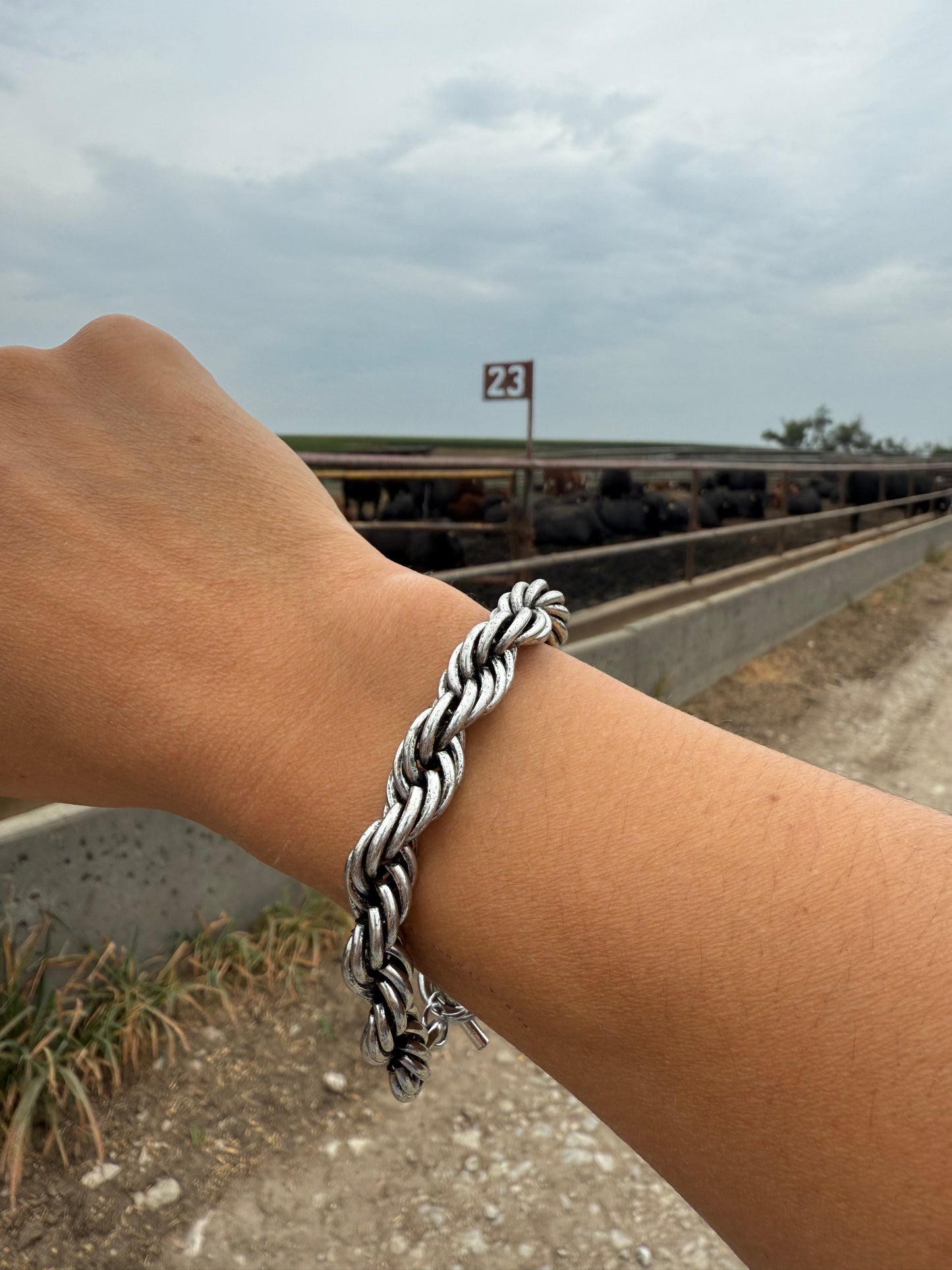 Thick Rope Bracelet