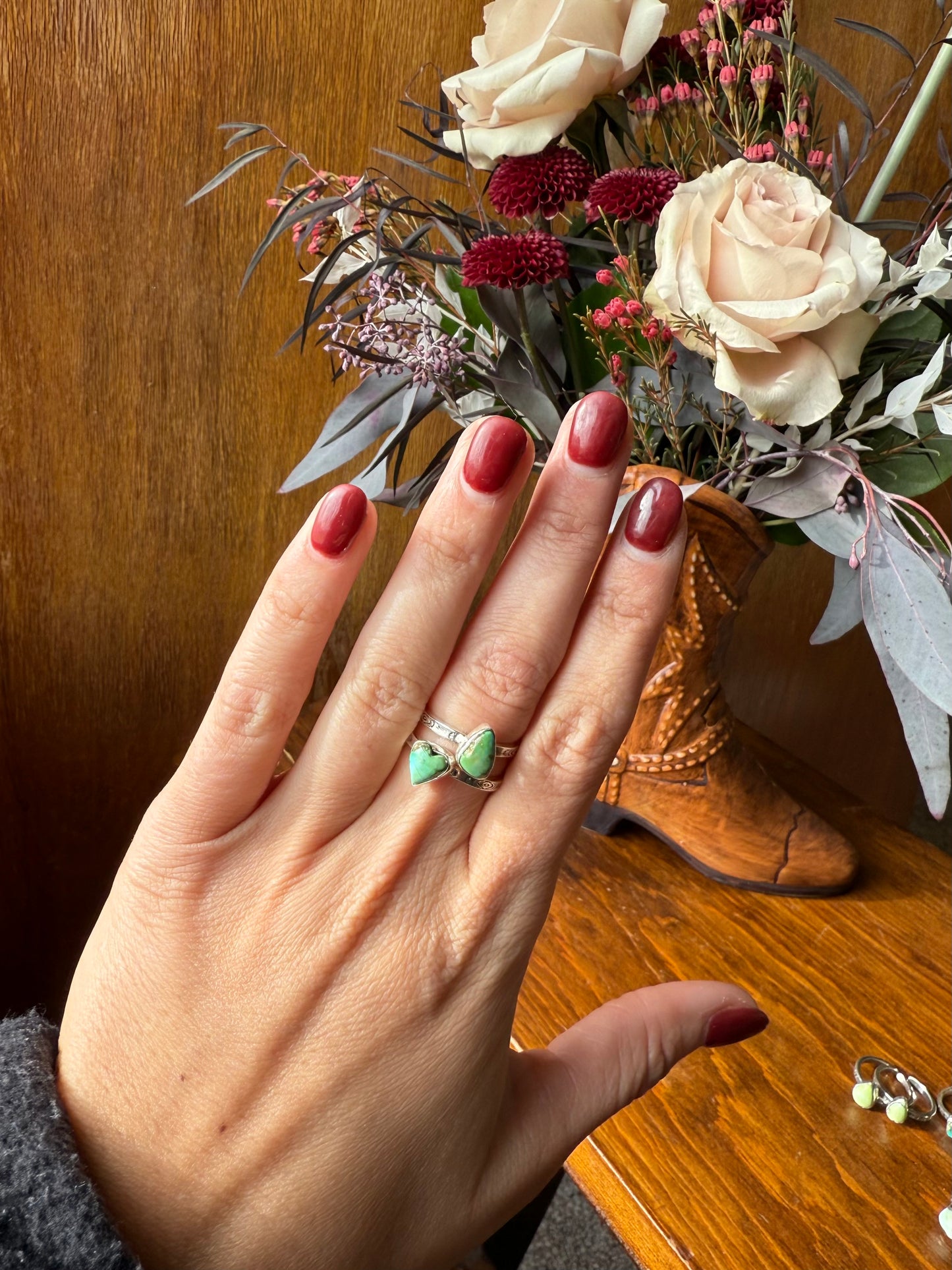 Lexington Stacker Ring in Sonoran Mountain Stone (2168)