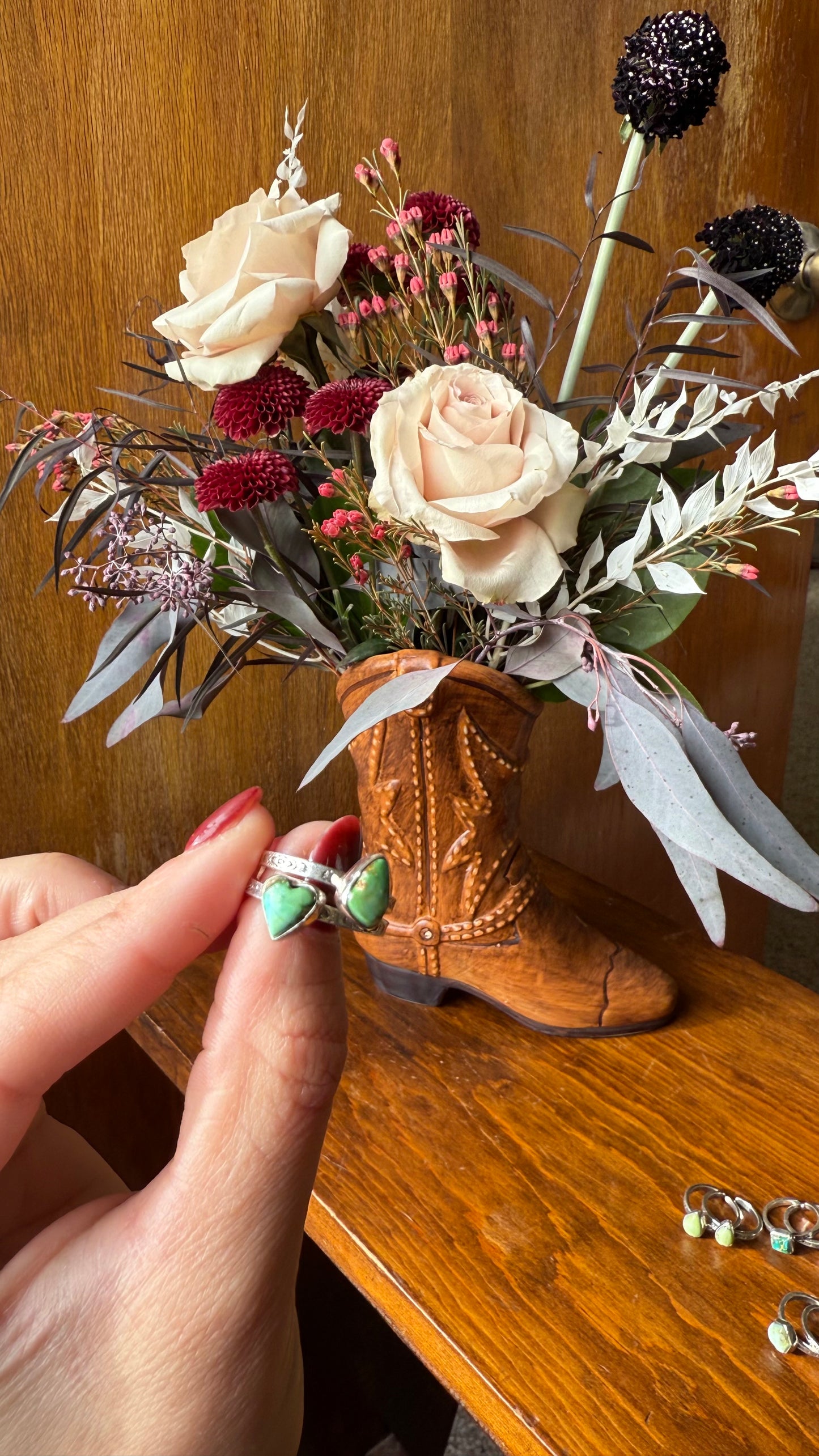 Lexington Stacker Ring in Sonoran Mountain Stone (2168)