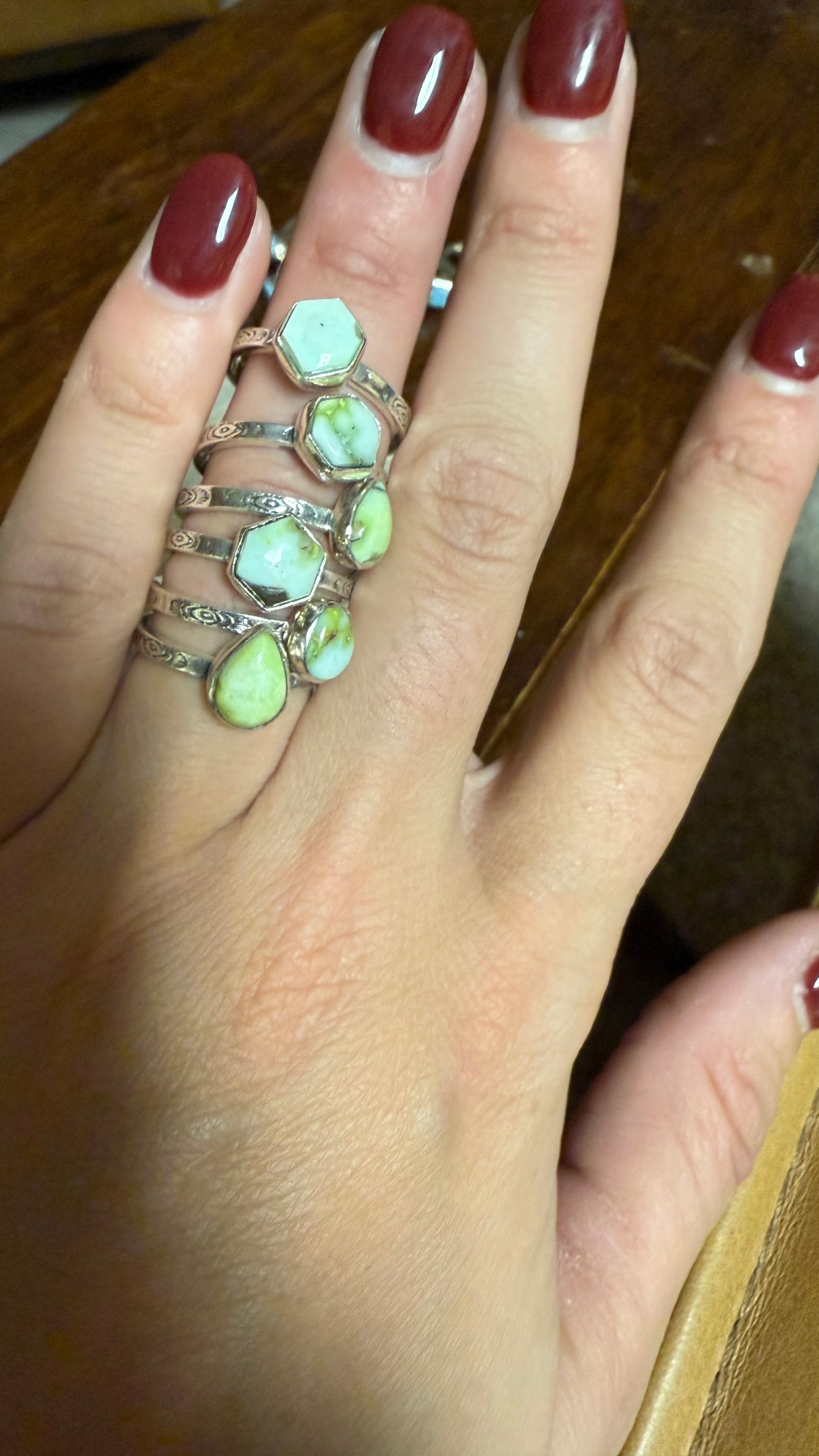 Lexington Stacker Ring in Palomino Stone (2169)