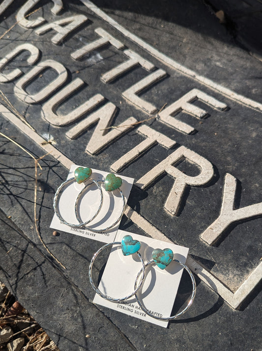 Cattlemen's Hearts Hoops (2156)