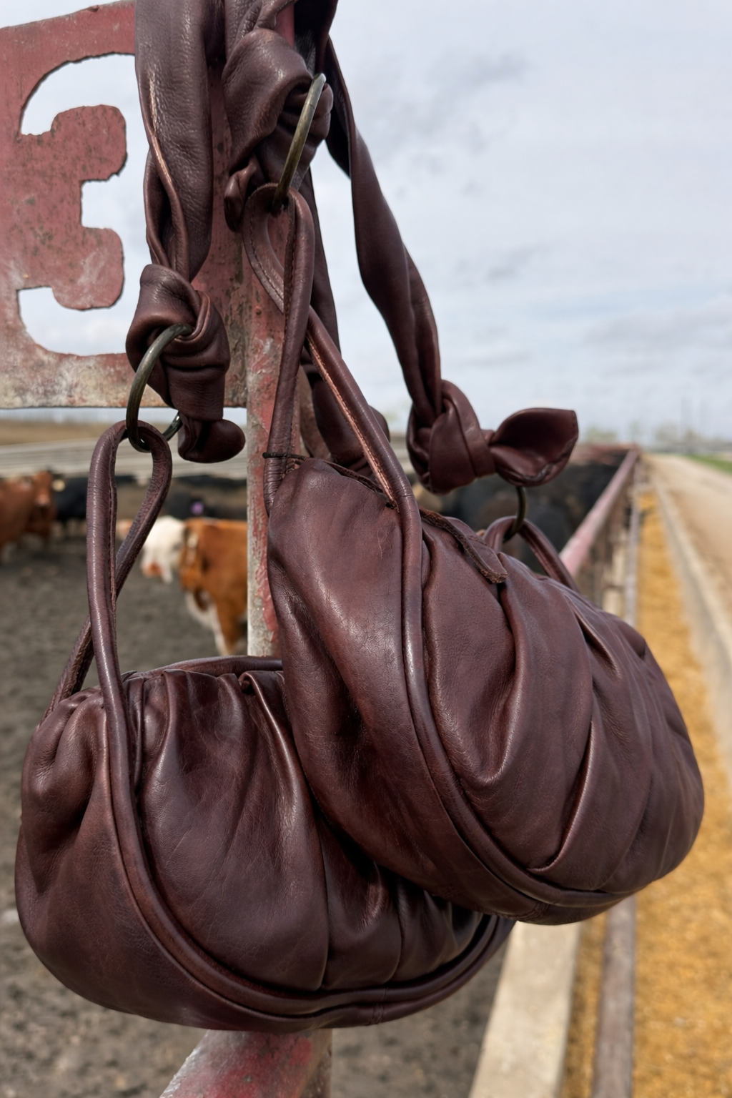 Laredo Bag in Dark Brown