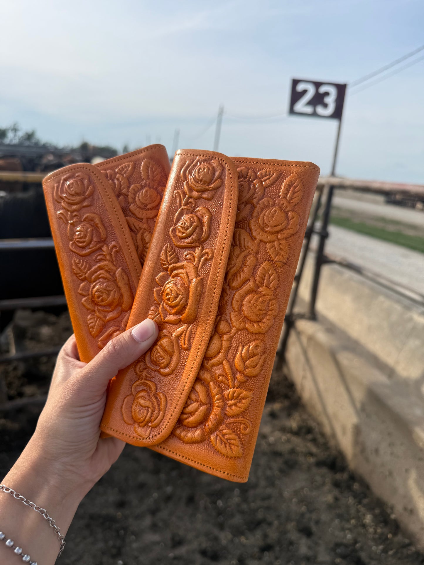 The Rose Wallet — tan