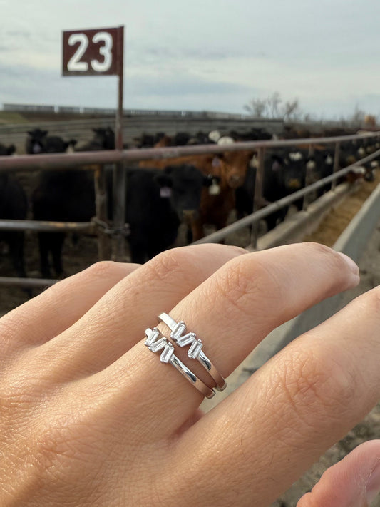 Three Stone CZ Stacker