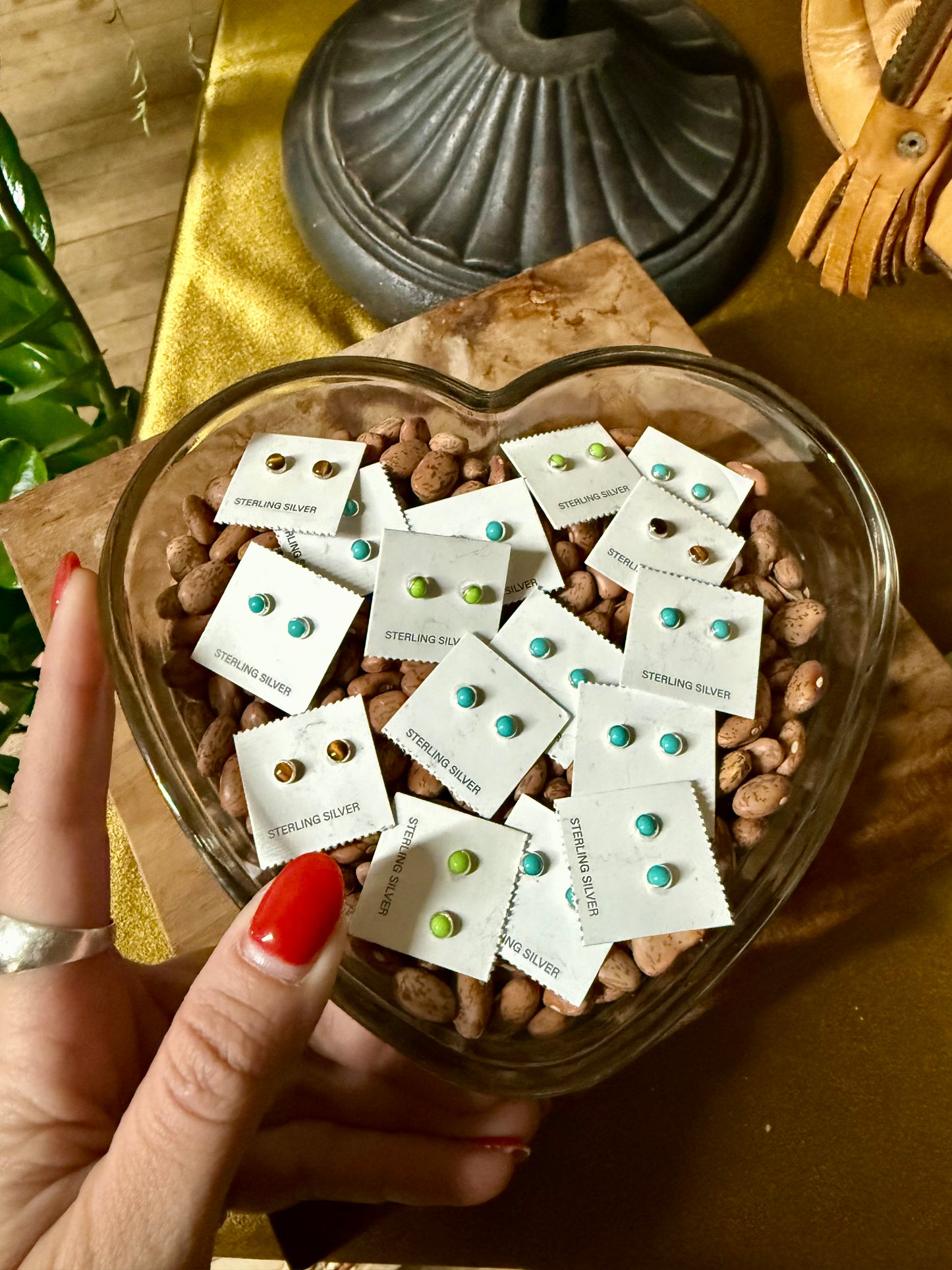 Turquoise Mini Studs
