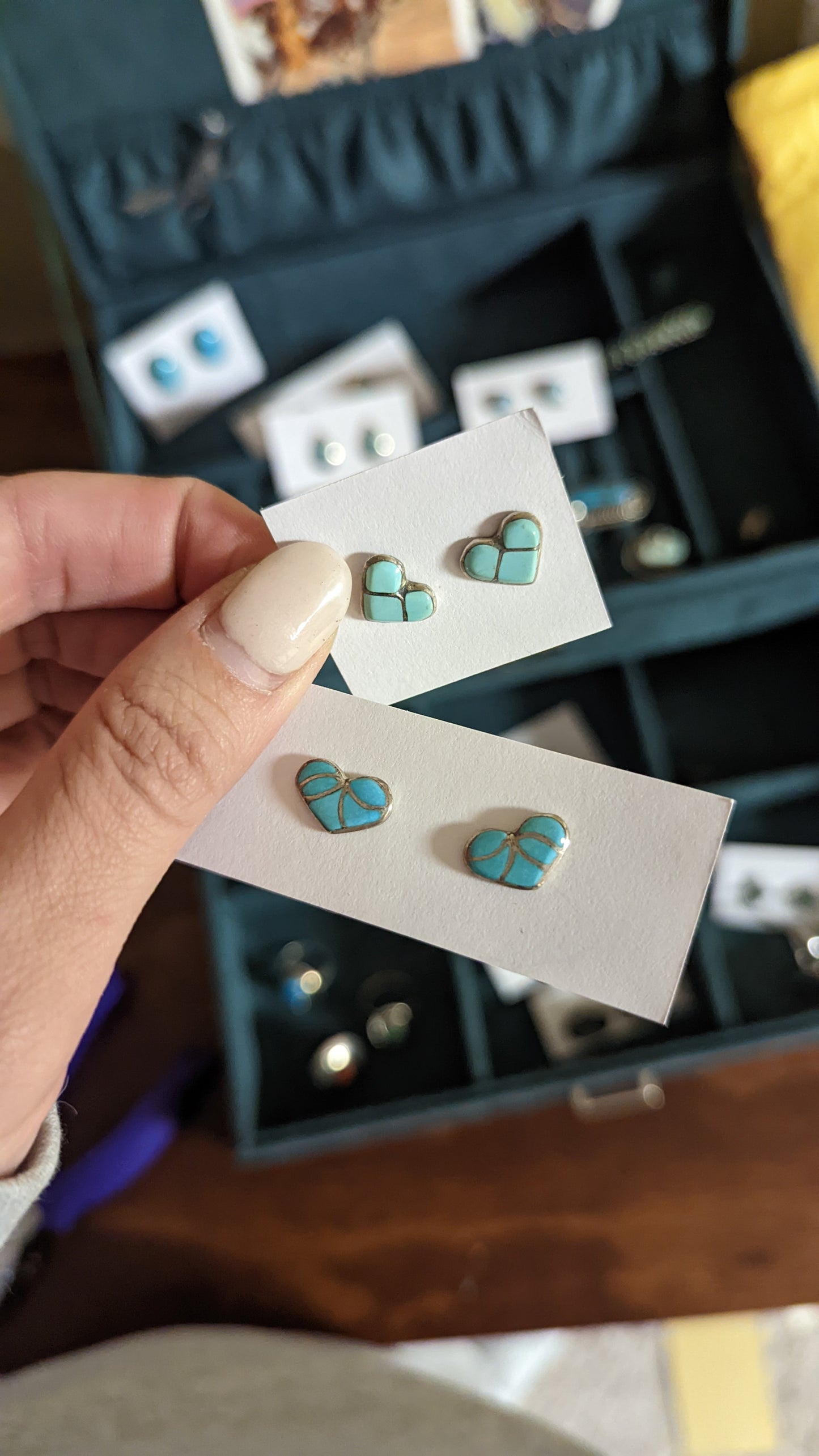 Heart Studs #2